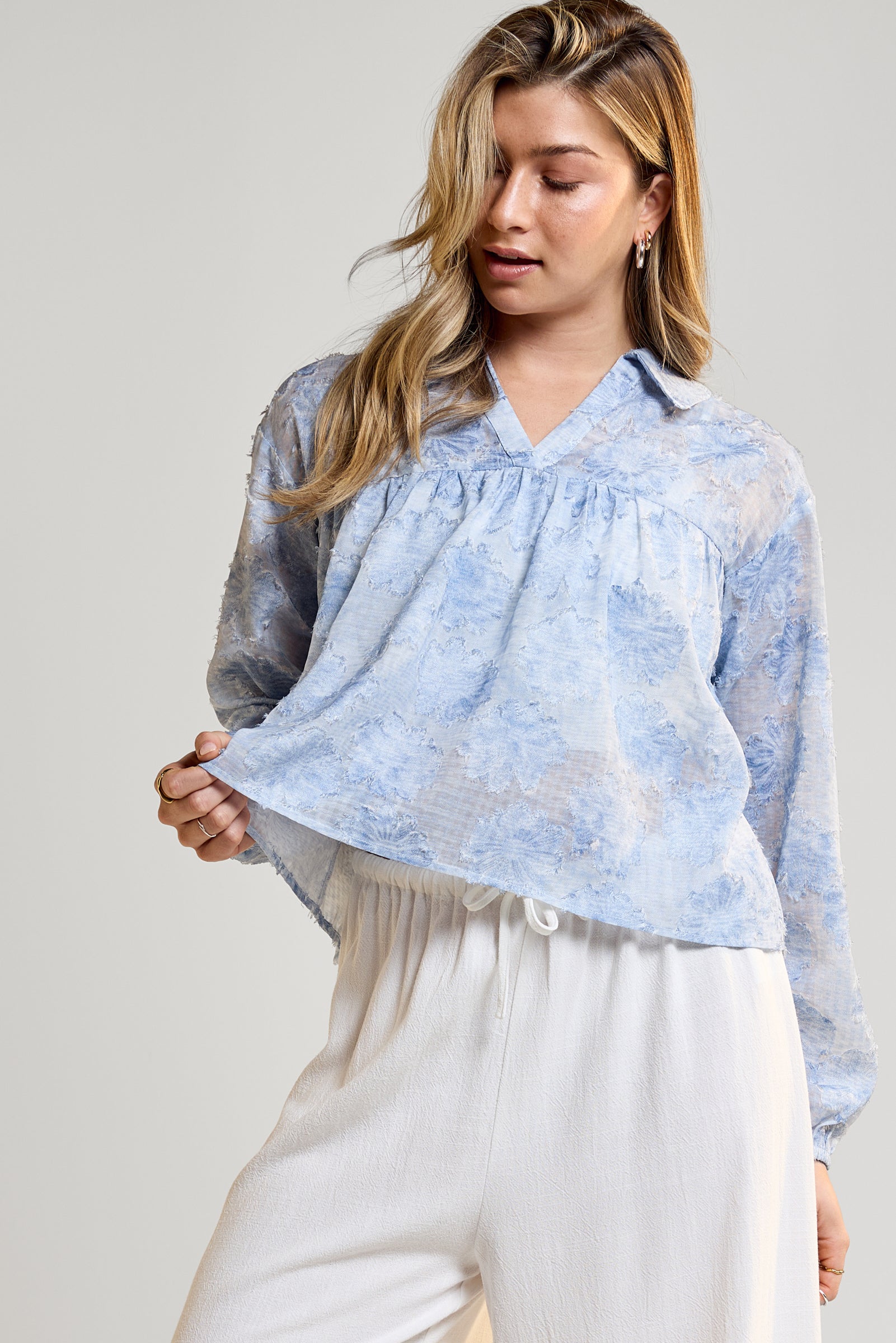 L'Appartement Sheer Blouse ネイビー 2026年最新】l'appartement border sheerの人気アイテム - メルカリ