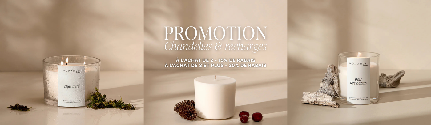 Nos chandelles et recharges