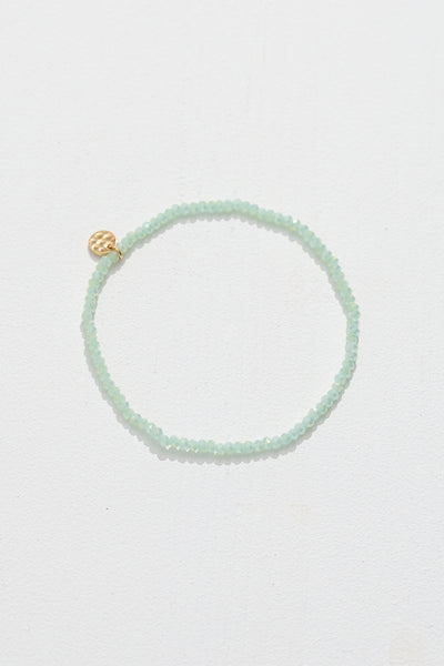 Bracelet en perles de verre - Indie-Bracelet-Pilgrim-1 pour 12$-Vert pâle-WOMANCE