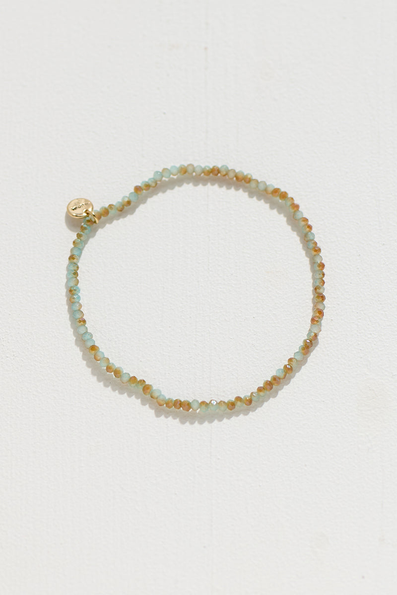 Bracelet en perles de verre - Indie-Bracelet-Pilgrim-1 pour 12$-Bleu-WOMANCE