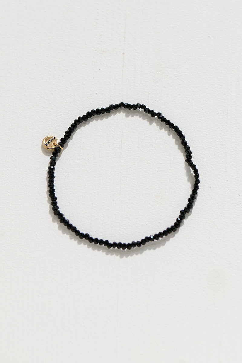 Bracelet en perles de verre - Indie-Bracelet-Pilgrim-1 pour 12$-Noir-WOMANCE