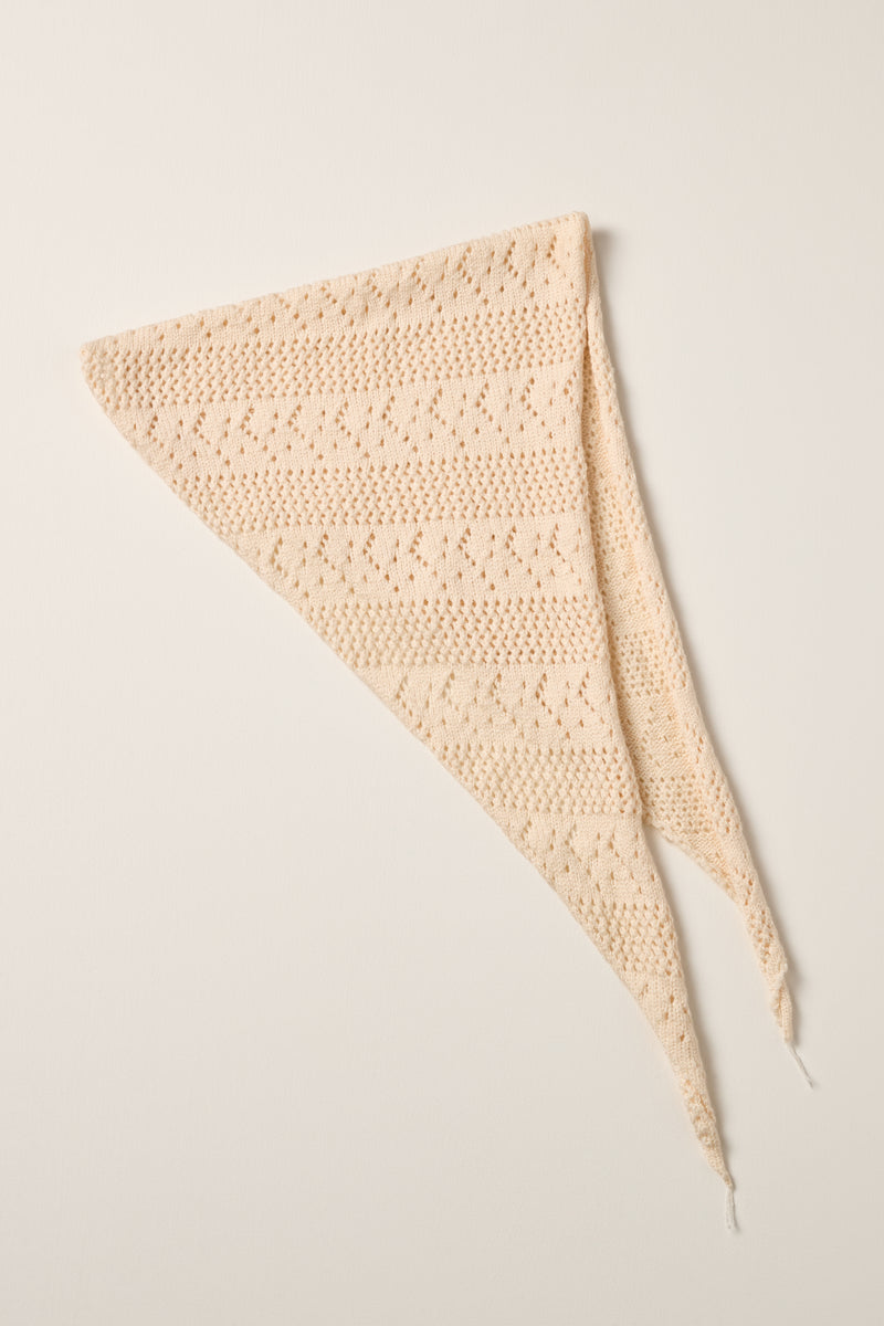 Knit Hair Scarf - A0291