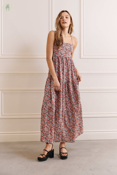 Robe maxi paysanne - 2086 (Seconde Main)-Recurate-Rose-XS-6063f653-0a3b-401b-baa3-5db420368b1d-WOMANCE