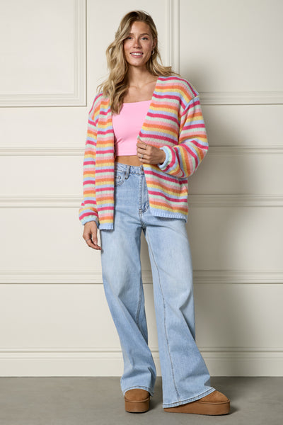 Jeans taille haute - 7041