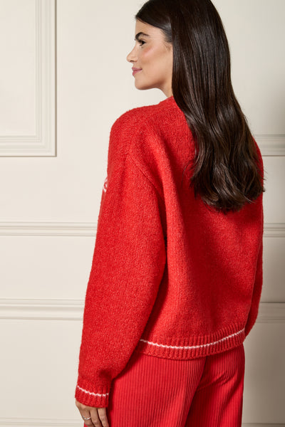 “Joyeuse” Knit Sweater - 8147