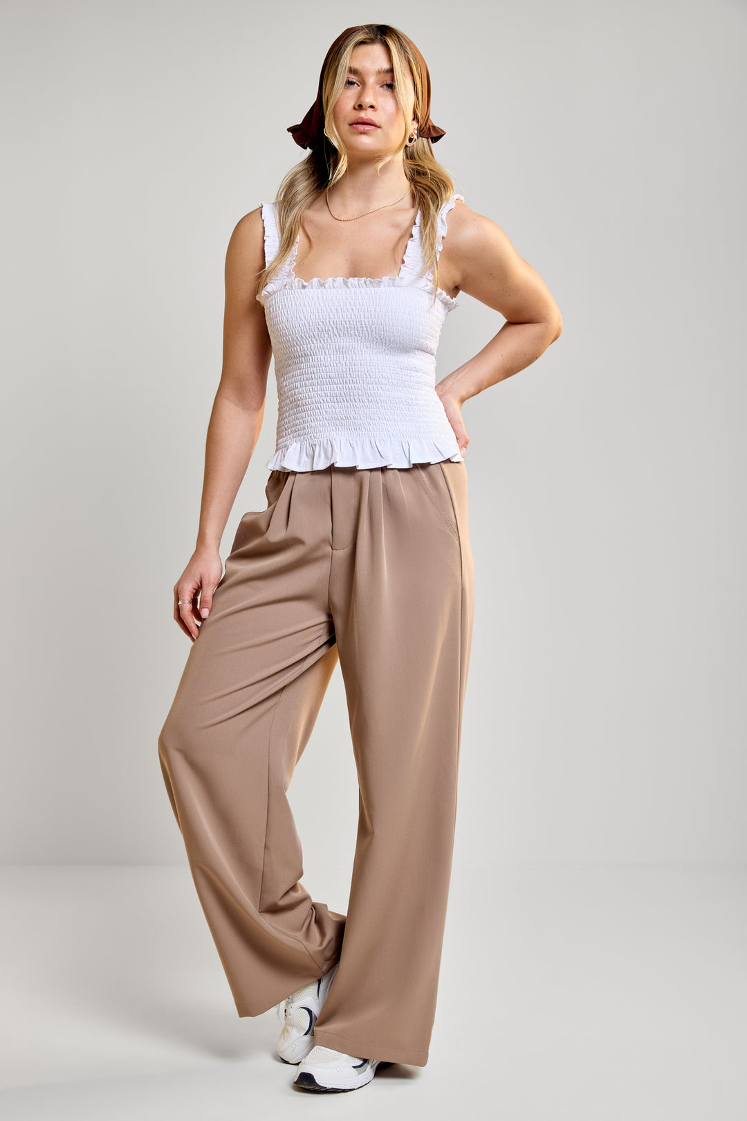 Fitted Honeycomb Tank Top - 9185 | Womance