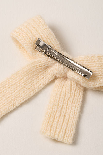 Ensemble de barrettes en tricot côtelé - A0312