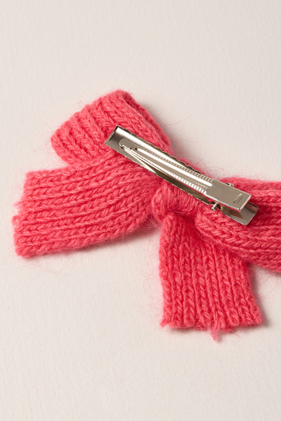 Ensemble de barrettes en tricot côtelé - A0312