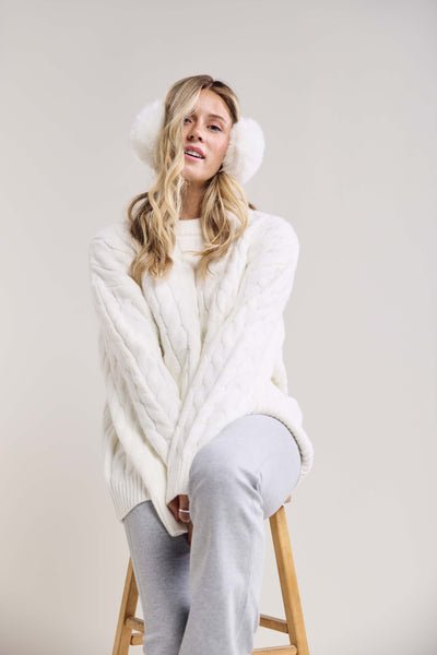 Cache-oreilles fausse fourrure - A0330