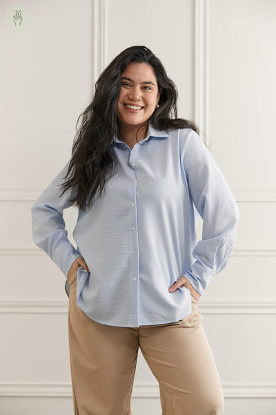 Chemise oversized - 4055 (Seconde Main)-Chemise-Trove-Bleu pâle-XL-4c17e698-1787-4bfa-9cc3-c117f45c1e4e-WOMANCE