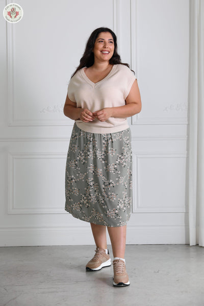 Jupe 6015 (Seconde Main)-Jupe - Seconde main-Trove-Vert pâle-L-1d3c0297-3455-4e1c-b9f6-bb55af5ba365-WOMANCE