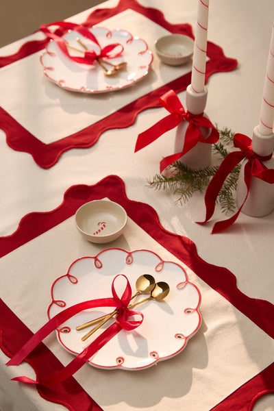 Greige Tablecloth - MA0173