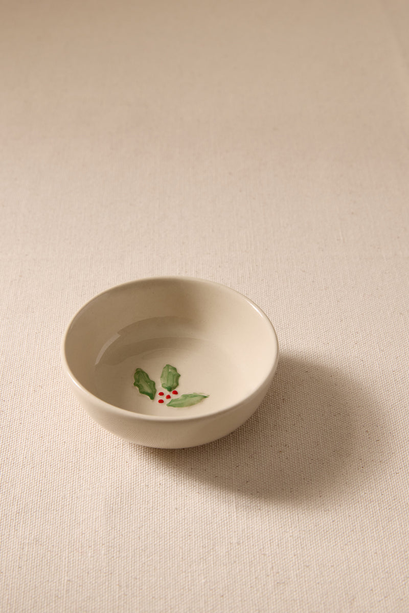 Small Mistletoe Leaf Bowl - MA0225