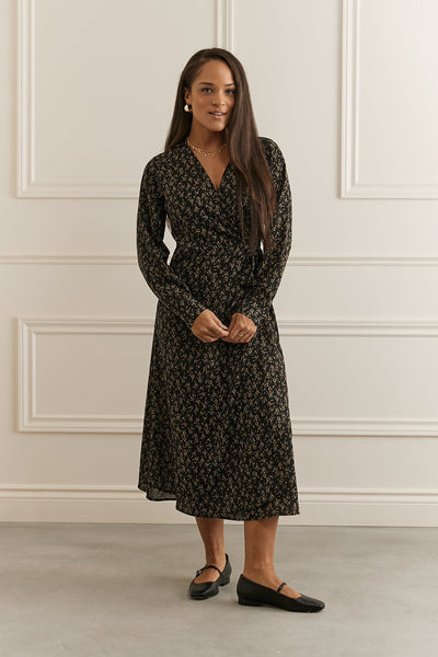 Robe longue cache-cœur - 2130 (Seconde Main)-Recurate-3X-Noir-Karelle_114297-WOMANCE