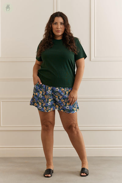 Short fluide imprimé - 5092 (Seconde Main)-Short-Trove-Noir-XL-ad96032e-9e24-492f-aee4-12d69603419e-WOMANCE