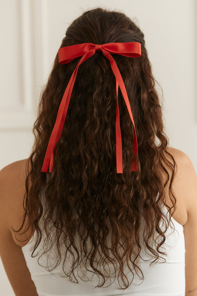 Large Bow Hair Clip - A0152