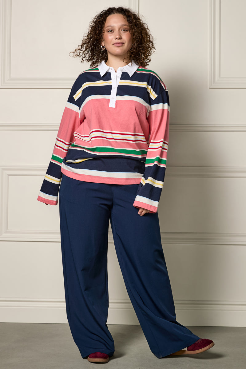 Loose Polo-Style Top – 9156