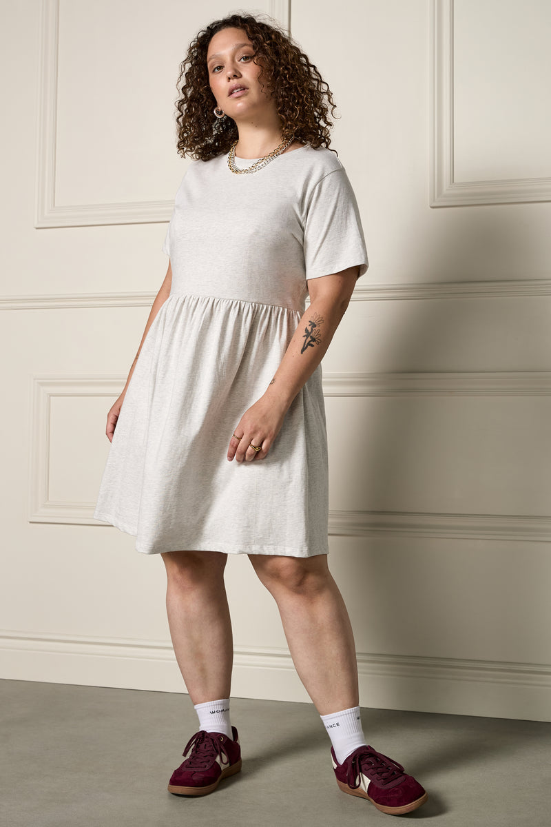 Ruched T-Shirt Dress - 2160
