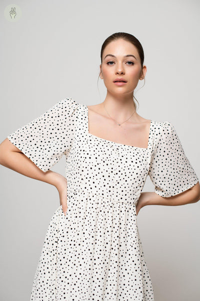 Robe AZ028 (Seconde Main)-Robe-Trove-Pois-M-5662e9ef-0368-483a-900f-5b63274fe3b2-WOMANCE