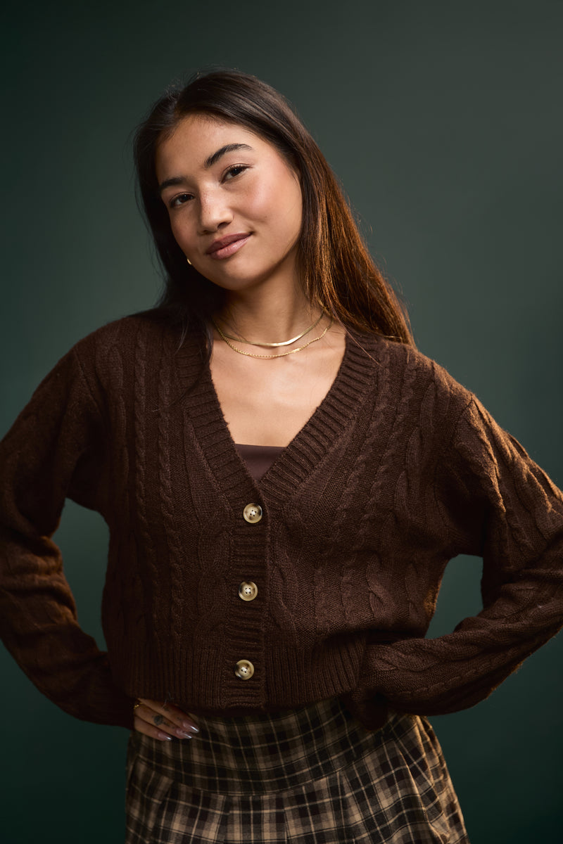 Long Sleeve Cardigan - 8091