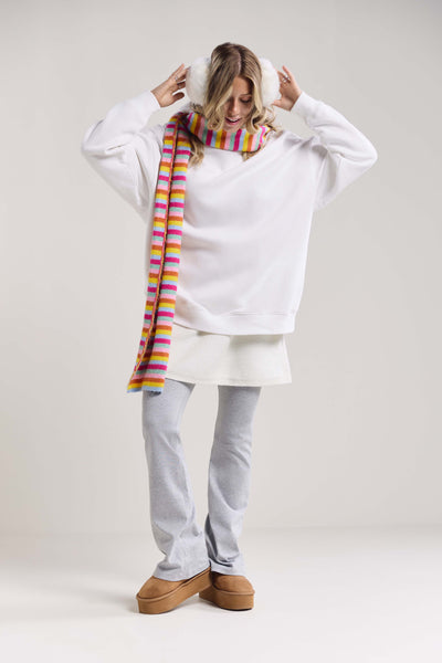 Jupe courte en tricot - 6060