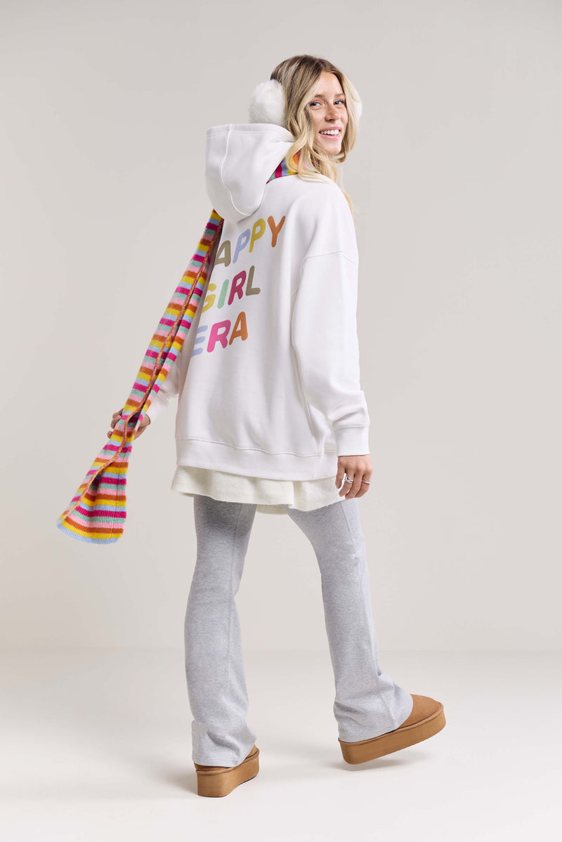 Chandail à capuchon « Happy Girl Era » - 9151