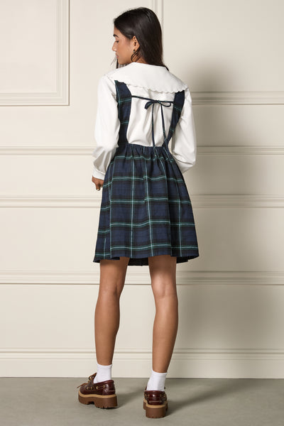 Plaid Mini Dress - 2206