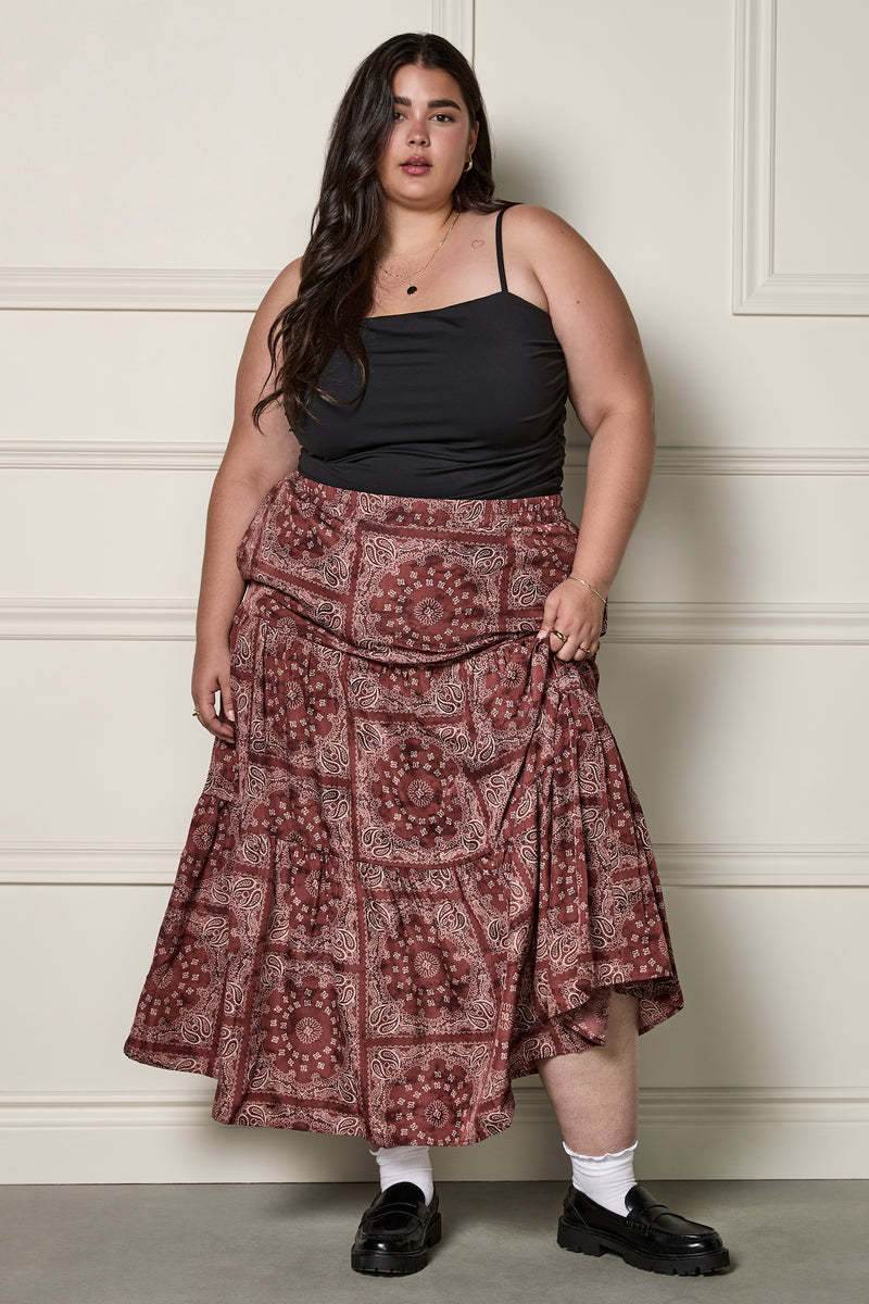 Long Flowy Skirt - 6063