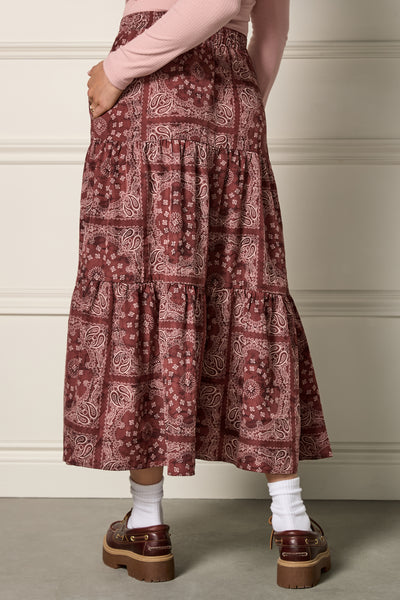 Long Flowy Skirt - 6063