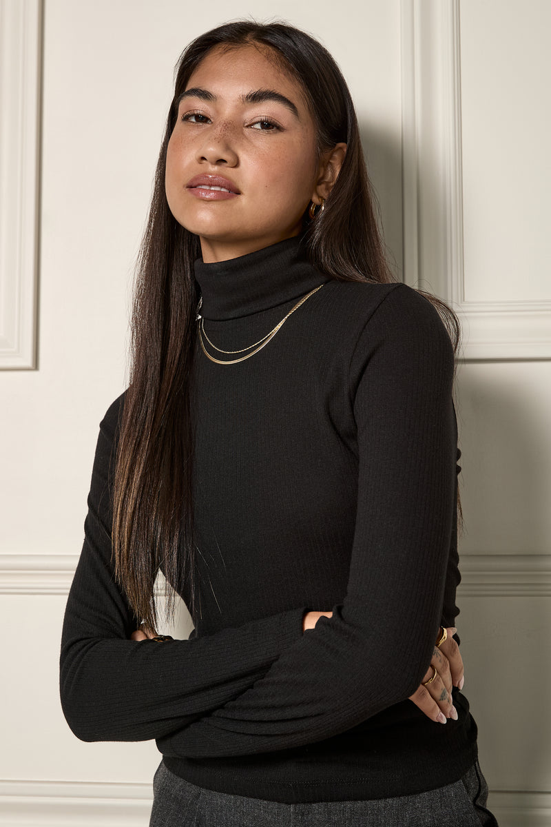 Chandail col roulé - 9112