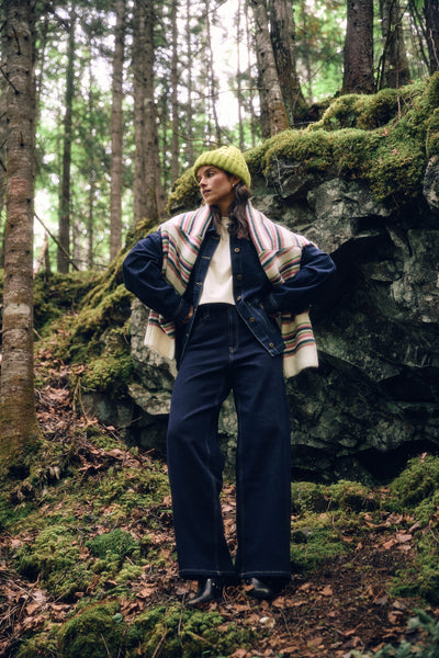 Dark Denim Jacket - 7042