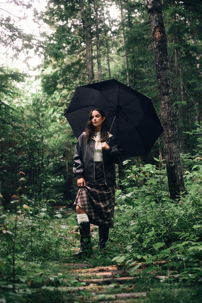 Faux Leather Jacket - 3027