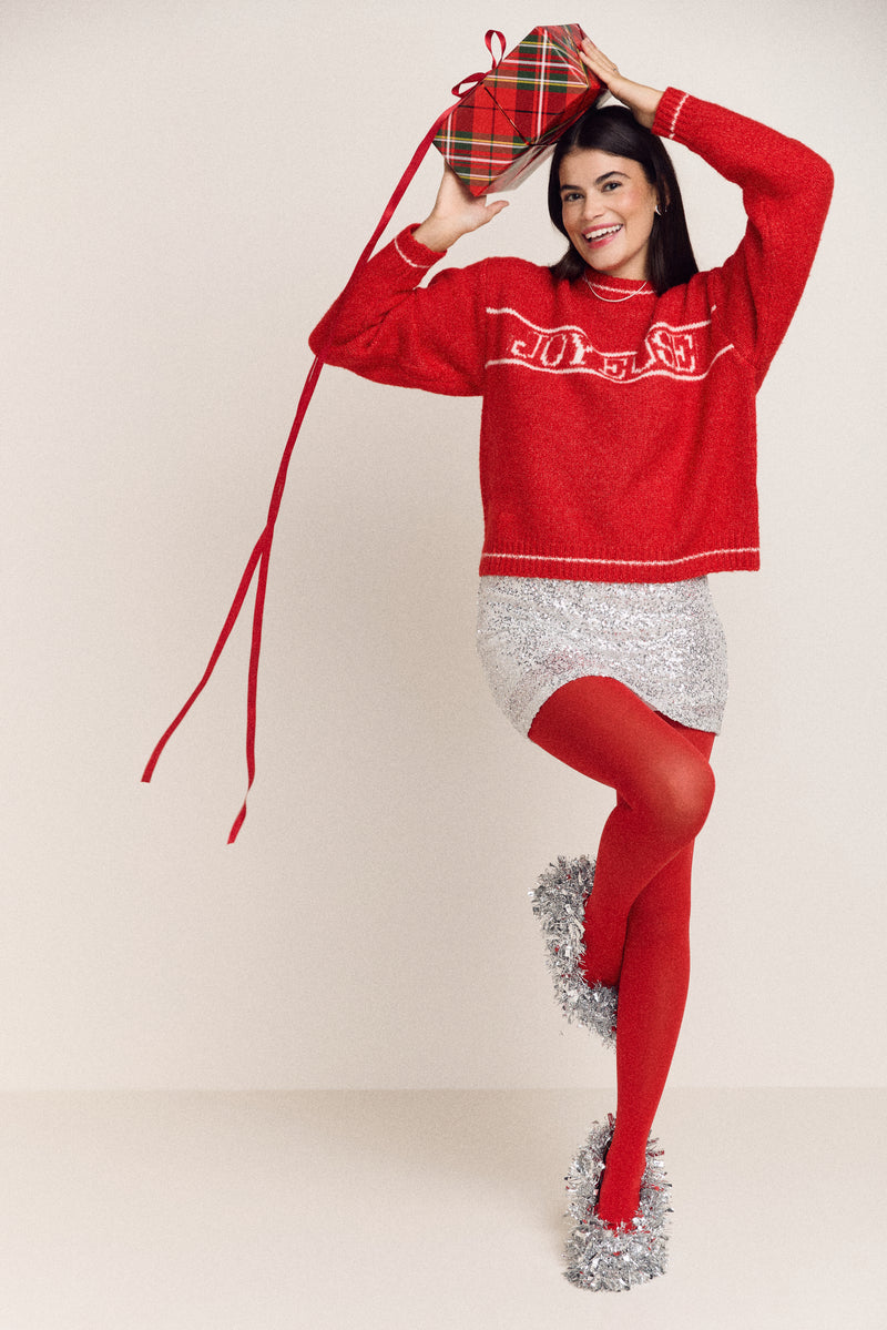 “Joyeuse” Knit Sweater - 8147