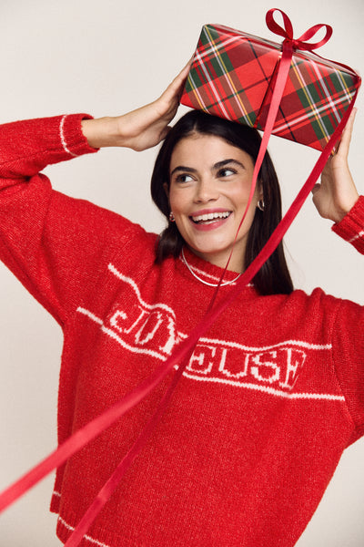 “Joyeuse” Knit Sweater - 8147