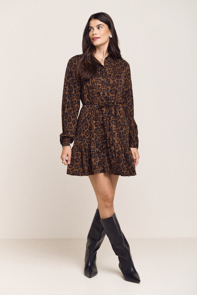 Short Flared Dress - 2116