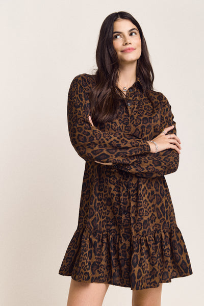 Short Flared Dress - 2116