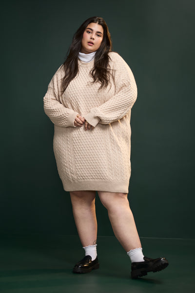 Robe courte en tricot - 2159