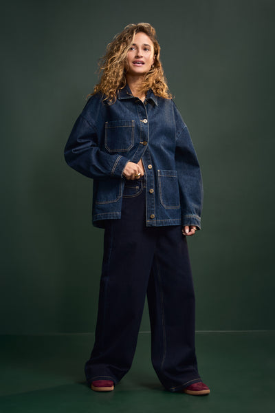 Jeans taille haute - 7041