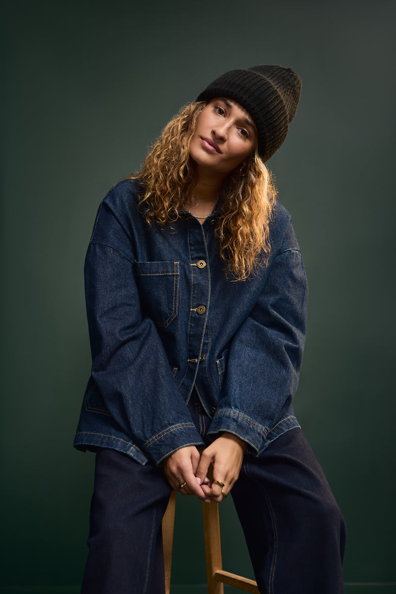 Tuque large revers - A0141