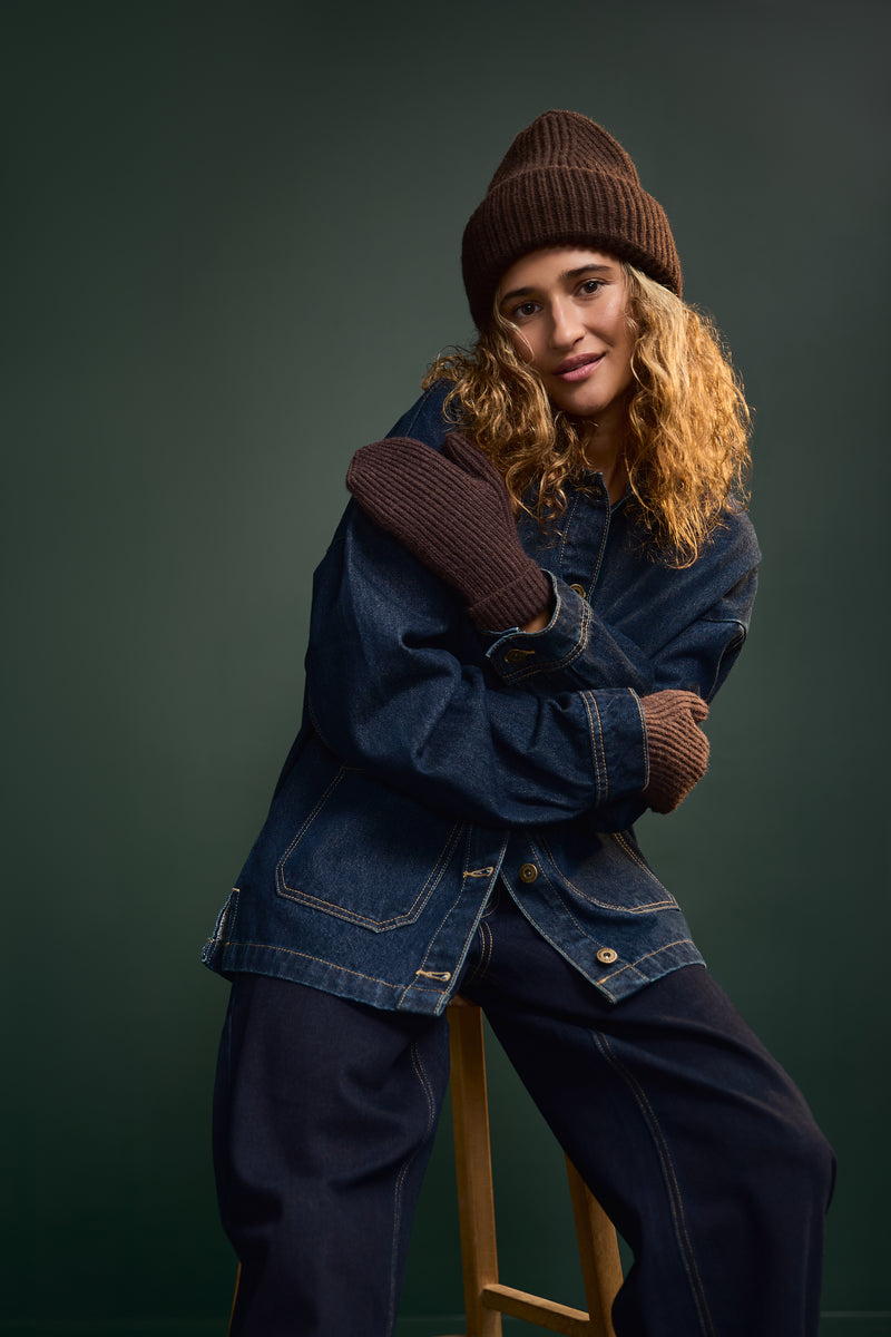 Mitaines large revers - A0144