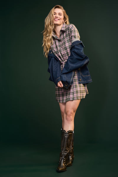 Dark Denim Jacket - 7042