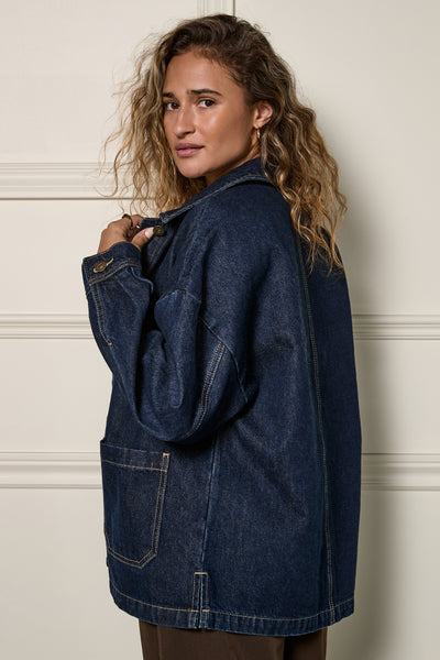 Dark Denim Jacket - 7042