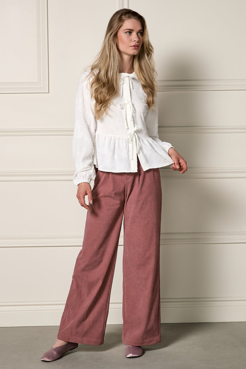 Chemise texture florale - 4084