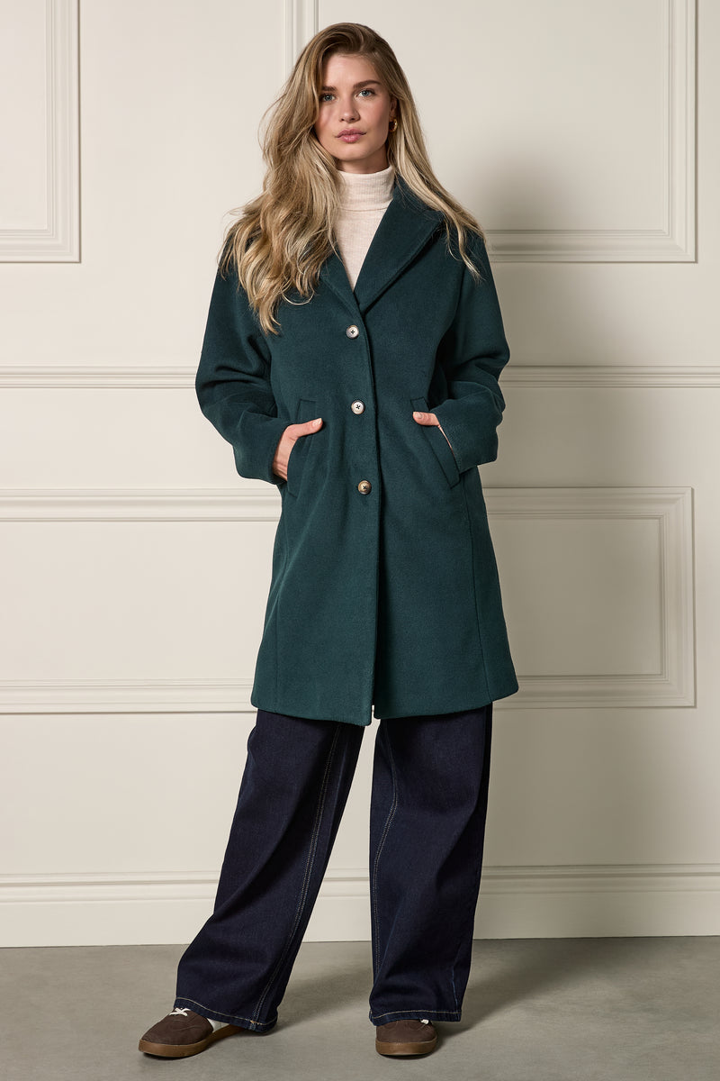 Classic Felt Coat - 1024