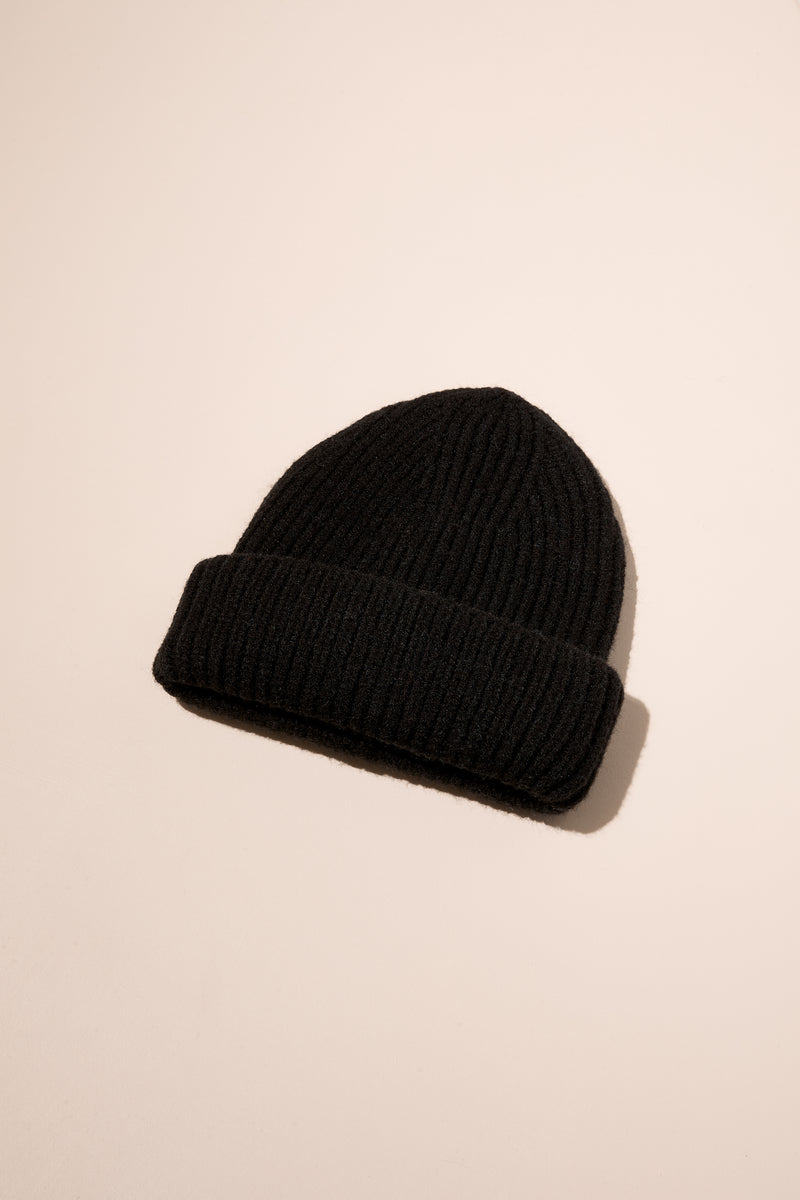 Ribbed Knit Beanie - A0141