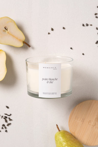 White Pear & Tea Candle - Womance