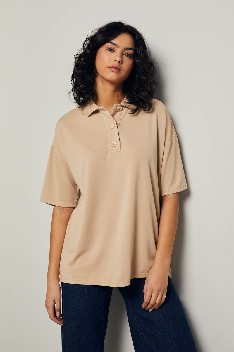 Polo Oversize 8039 Chandail WOMANCE