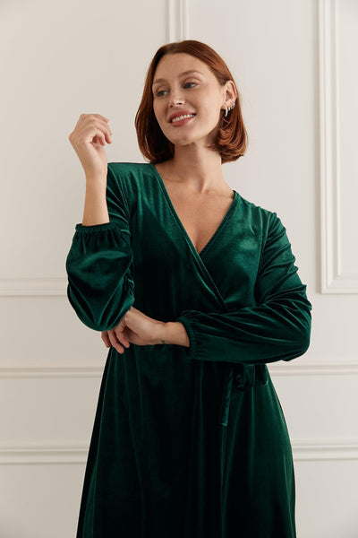 ROBE-2114-VERT-WOMANCE