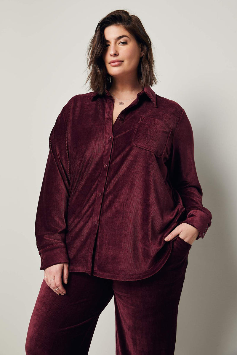 Chemise 4014 Chemise WOMANCE - Atelier 1XL Bourgogne 