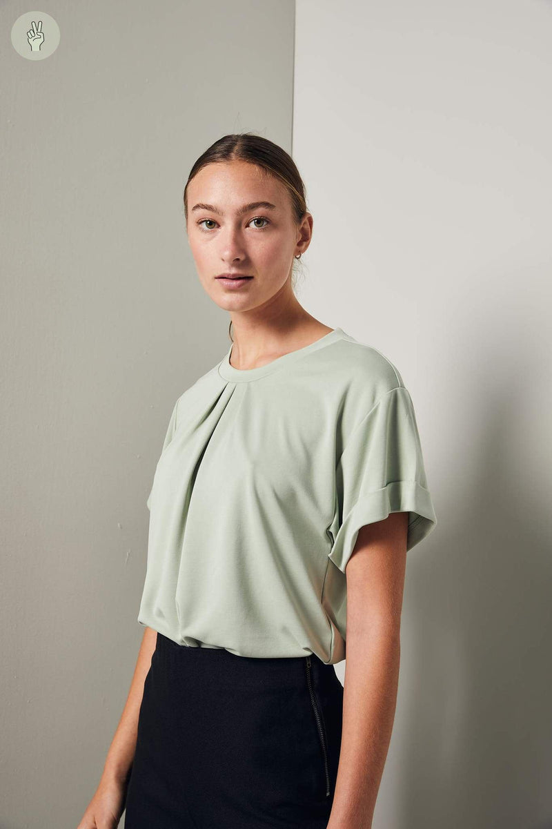 T-Shirt 9003 Chandail WOMANCE - Atelier Vert pâle XXS